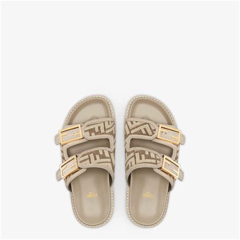 fendi chenille slides|fendi slides for sale.